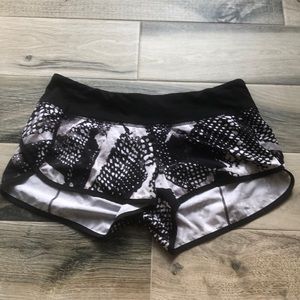 Lululemon Speed Shorts